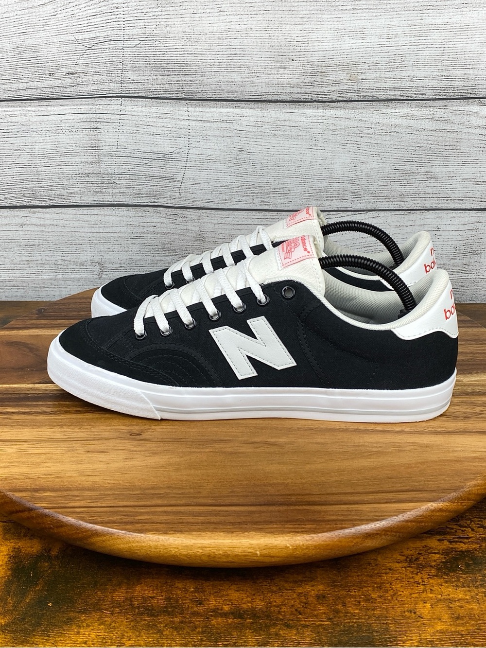 New Balance Numeric 212 Pro Court Black White Skateboard Shoe Men’s Size 10